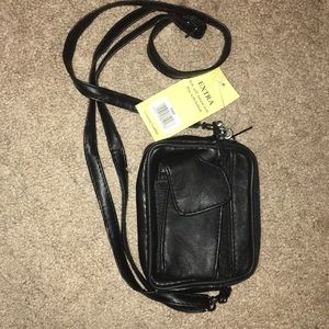 Tiny black purse